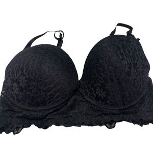 Black Lace Bra Size 36C